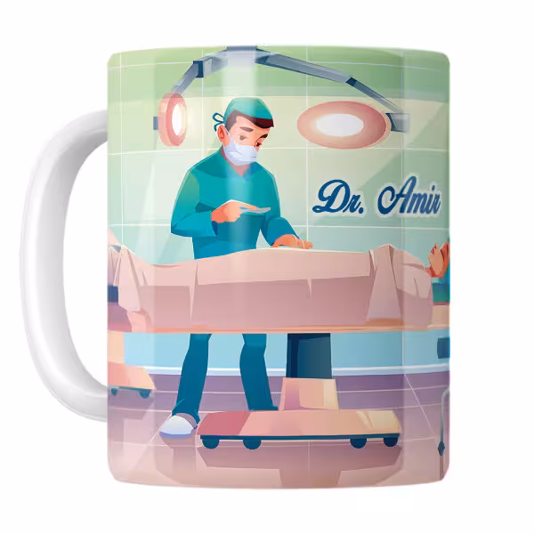 خرید ماگ-لیوان   پزشک  اسم امیر
