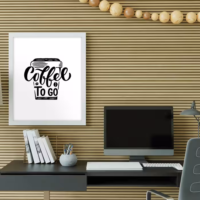 تابلو مدل نوشته انگلیسی طرح COFFEE کد 719