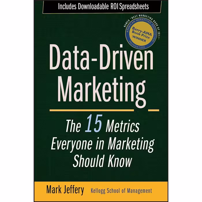 کتاب Data-Driven Marketing اثر Mark Jeffery انتشارات Wiley