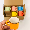 فنجان قهوه خوری سرامیکی مدل espresso بسته 6 عددی