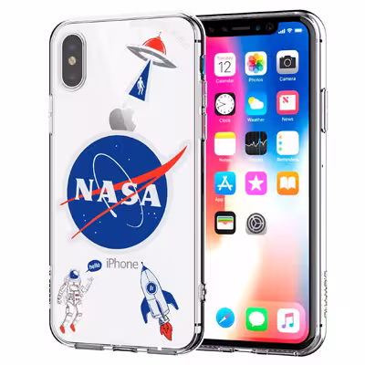 کاور طرح Nasa مناسب برای گوشی موبایل اپل iPhone X / Xs