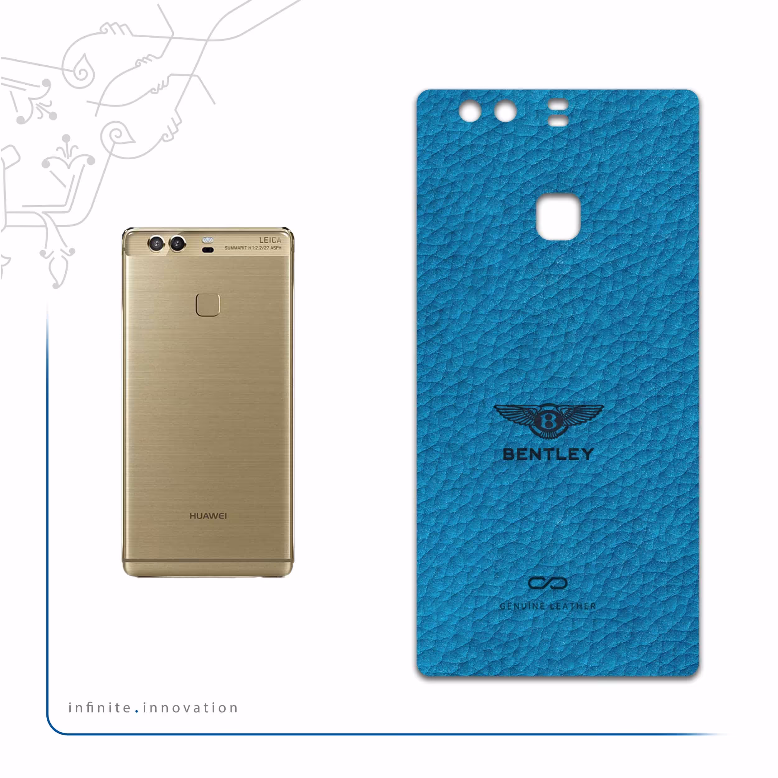 برچسب پوششی ماهوت مدل BL-BNTLY مناسب برای گوشی موبایل هوآوی P9 Plus