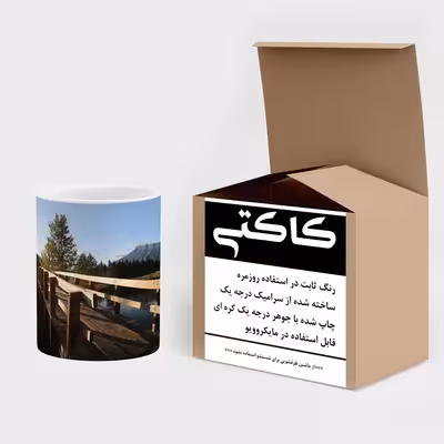 ماگ کاکتی طرح منظره مدل mgs16494