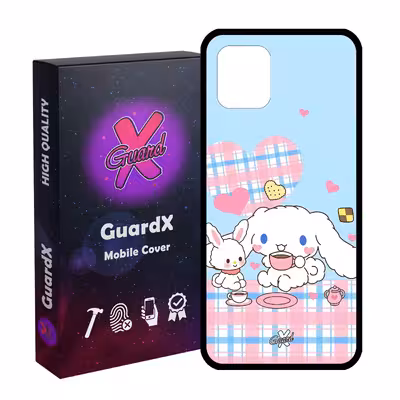 کاور گارد ایکس طرح خرگوش مدل Glass10508 مناسب برای گوشی موبایل سامسونگ Galaxy Note 10 Lite / A81