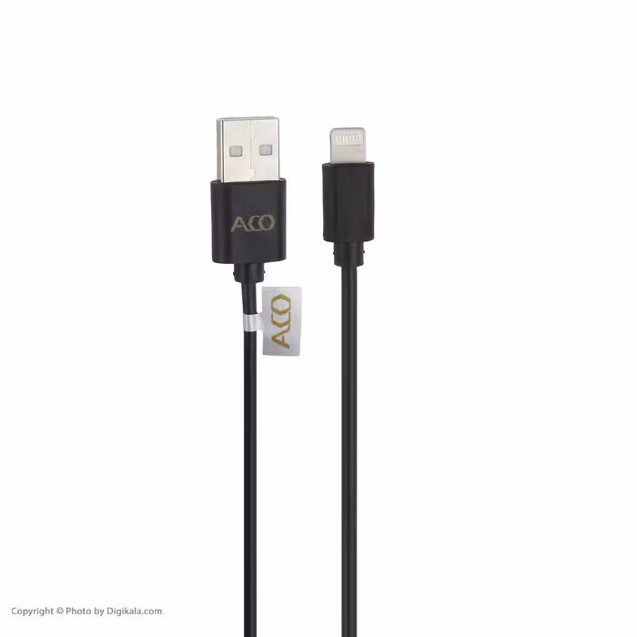 کابل تبدیل USB به لایتنینگ آکو مدل Ci01 طول 1 متر