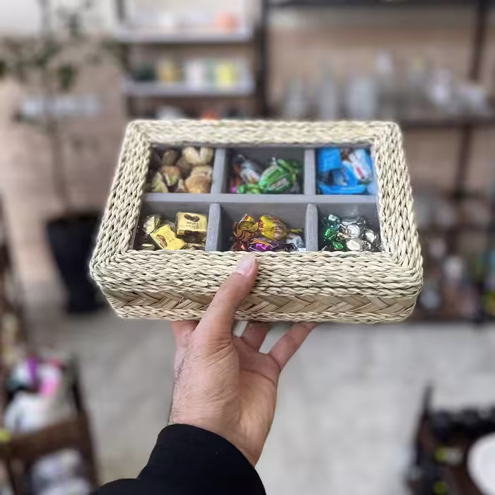 جعبه چای کیسه ای مدل سنتی شش خانه