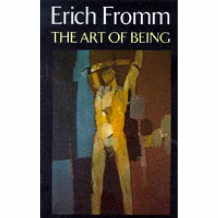 کتاب The Art of Being اثر Erich Fromm انتشارات Constable &amp; Robinson Ltd