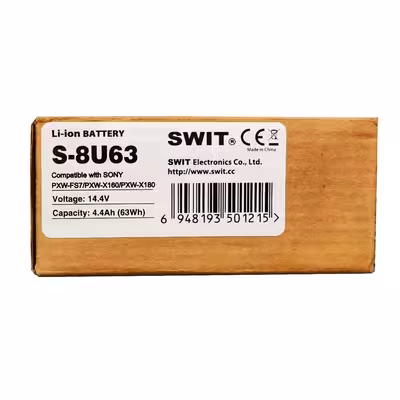 باتری دوربین سوییت مدل SWIT S-8U63 LI-ION