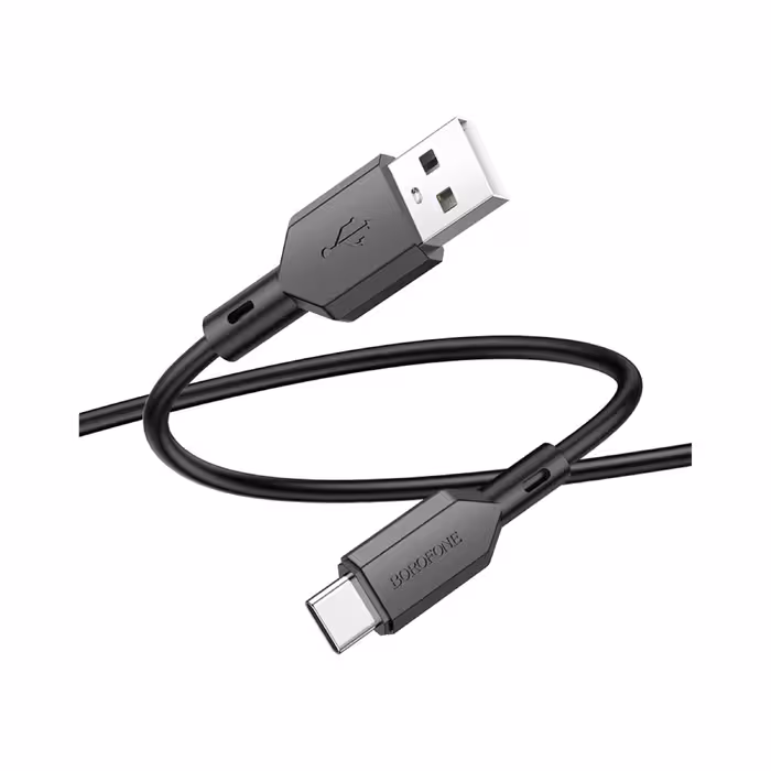 کابل تبدیل USB به USB-C بروفون مدل BX70 طول 1 متر
