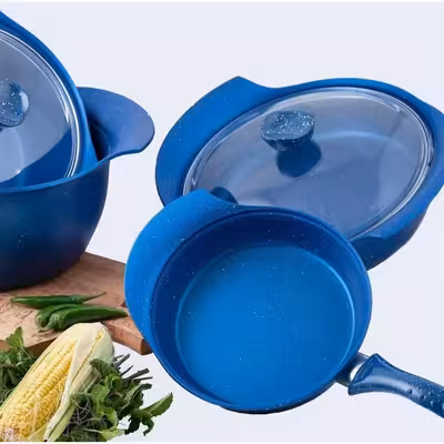 سرویس پخت و پز 10 پارچه دلفینو مدل دوروگرانیت