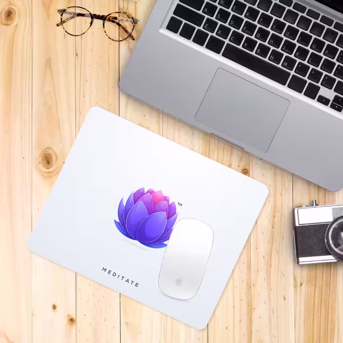 ماوس پد طرح مدیتیشن مدل X435
