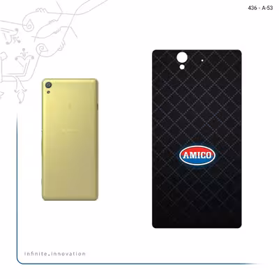 برچسب پوششی ماهوت مدل AMICO مناسب برای گوشی موبایل سونی Xperia X