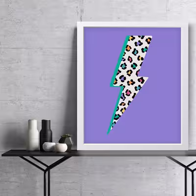تابلو مدل Energy Violet کد m2476-w