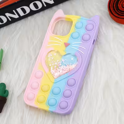 کاور مدل سیلیکونی طرح آکواریومی کد 342 مناسب برای گوشی موبایل اپل iPhone 13