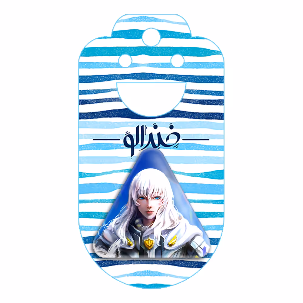 پیکسل خندالو طرح گریفیث انیمه برزرک Berserk مدل مثلثی کد 12868