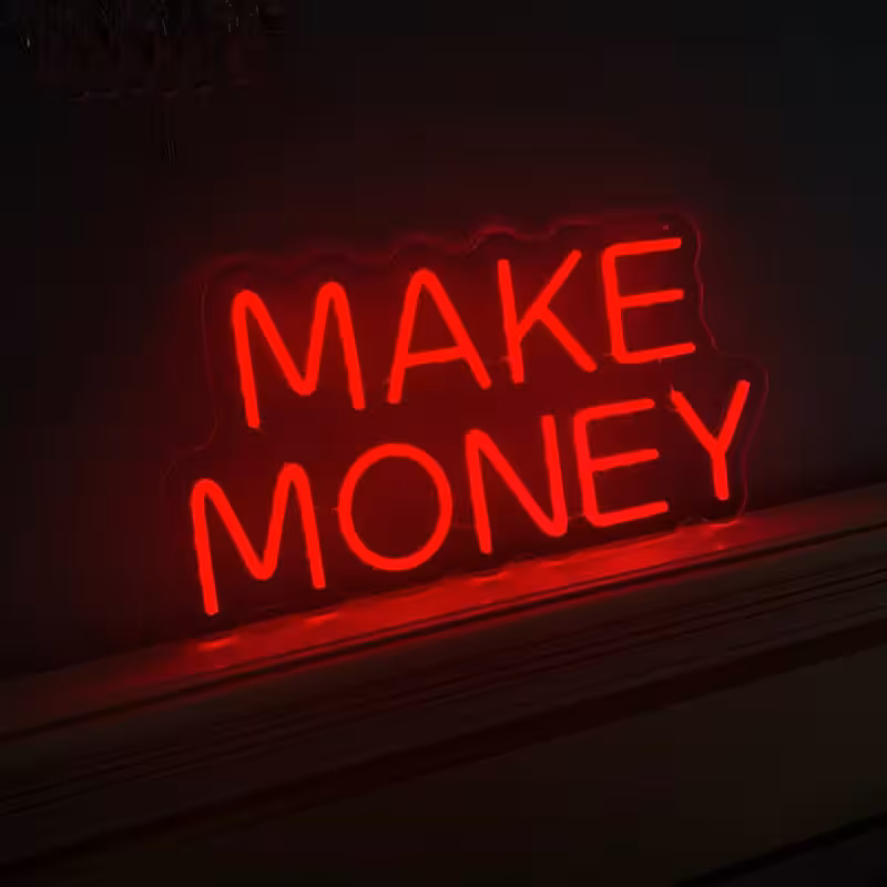 تابلو نئون ترید کد TRADE003