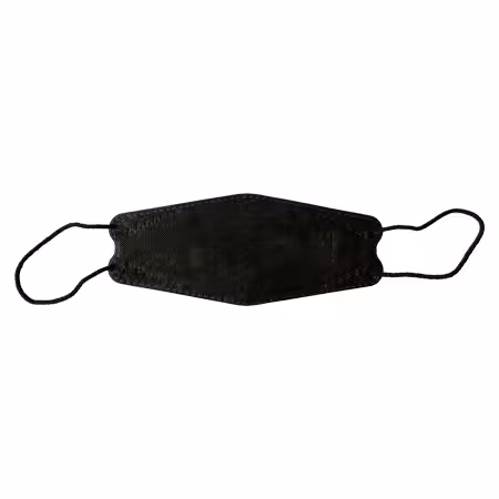 ماسک سه بعدی رنگ مشکی (بسته 25 عددی)