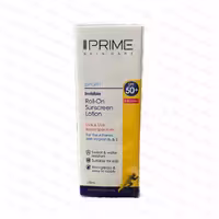 لوسیون ضد آفتاب پرایم، SPF50، رول-آن، فاقد رنگ، حجم 50 میلی لیتر