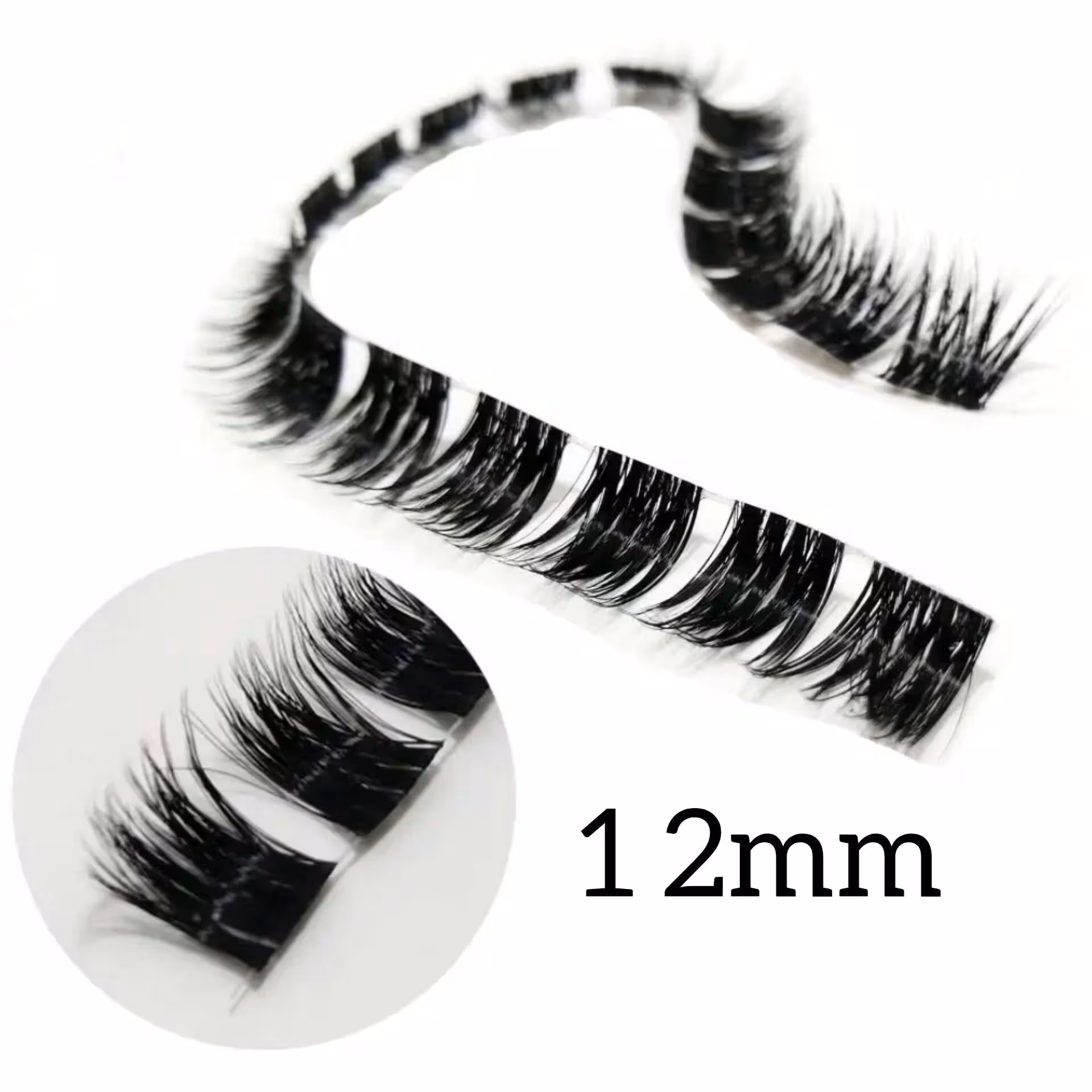 مژه فیشر دوبل مدل ردمی سایز Fisher Double Redmi Lashes size 12