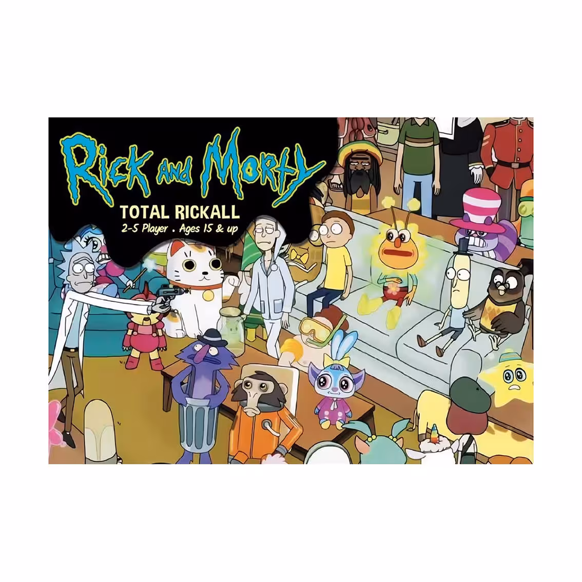 بازی برد گیم ریک و مورتی: یادآوری کامل