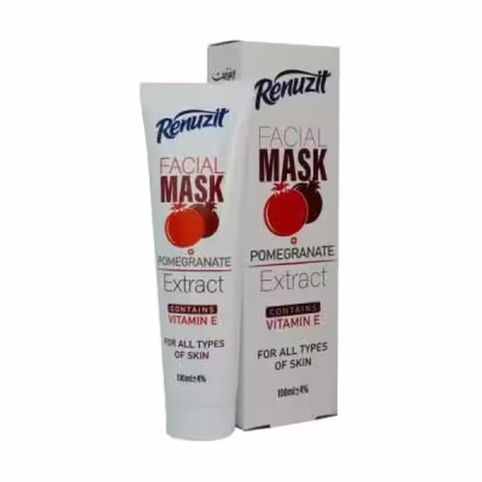 ماسک صورت رینوزیت Renuzit عصاره انار حجم 100 میلی لیتر
