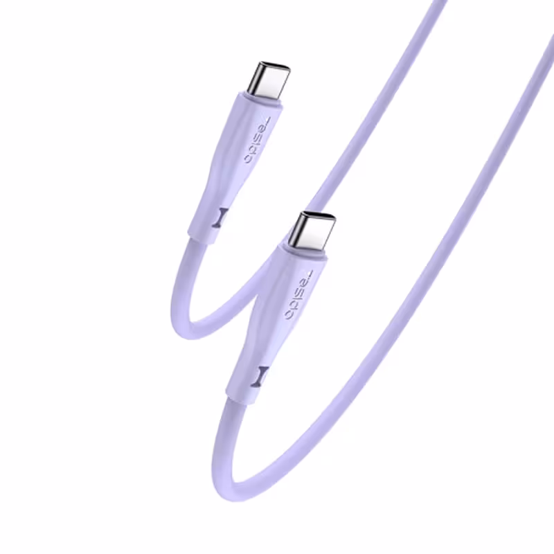 کابل شارژ دو سر تایپ سی به طول 1 متر و توان 60W مدل YESIDO CA152 (100% اورجینال)