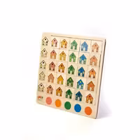 بازی پازل هوش اسباب بازی چوبی - کتاب‌فروشی کوچه کتاب