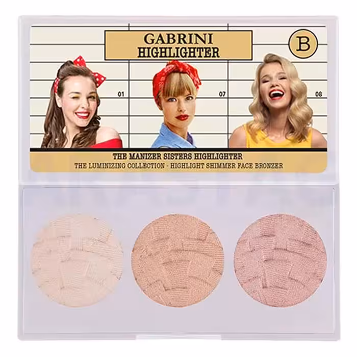 پالت هایلایتر سه عددی سری B گابرینی