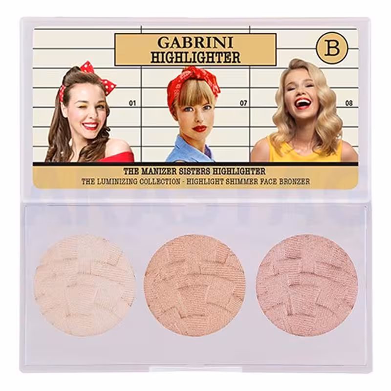 پالت هایلایتر سه عددی سری B گابرینی