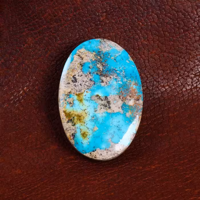 نگین فیروزه شجری کد 13946 - جواهری مشاهیر