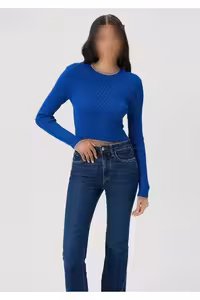 ژاکت یقه دوچرخه‌ای با برش فیت شده / برش متناسب با بدن 1710147-70901 - 11106