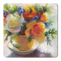 مگنت طرح گل و گلدان کد NIM15