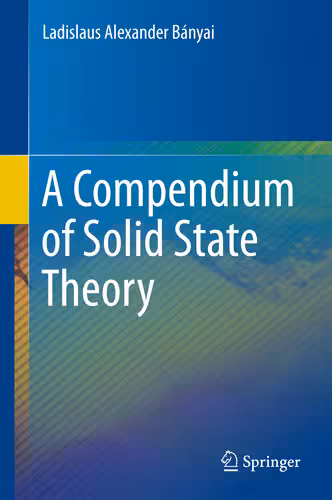 خرید و دانلود نسخه کامل کتاب A Compendium of Solid State Theory
