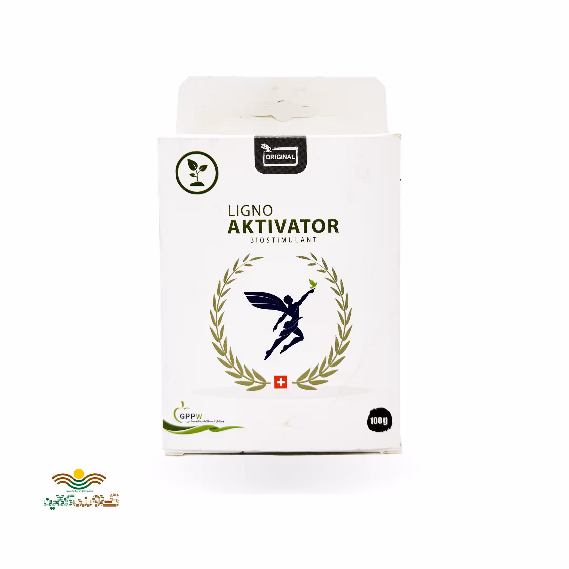 کود اکتیواتور محرک رشد بذرمال و آنتی استرس 100 گرمی شرکت جی پی پی دبلیو