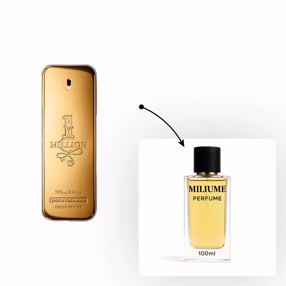 اسانس عطر Paco Rabanne 1 Million برند Argeville - کد 1260 - پاکو رابان وان میلیون 100ML - میلیوم پرفیوم