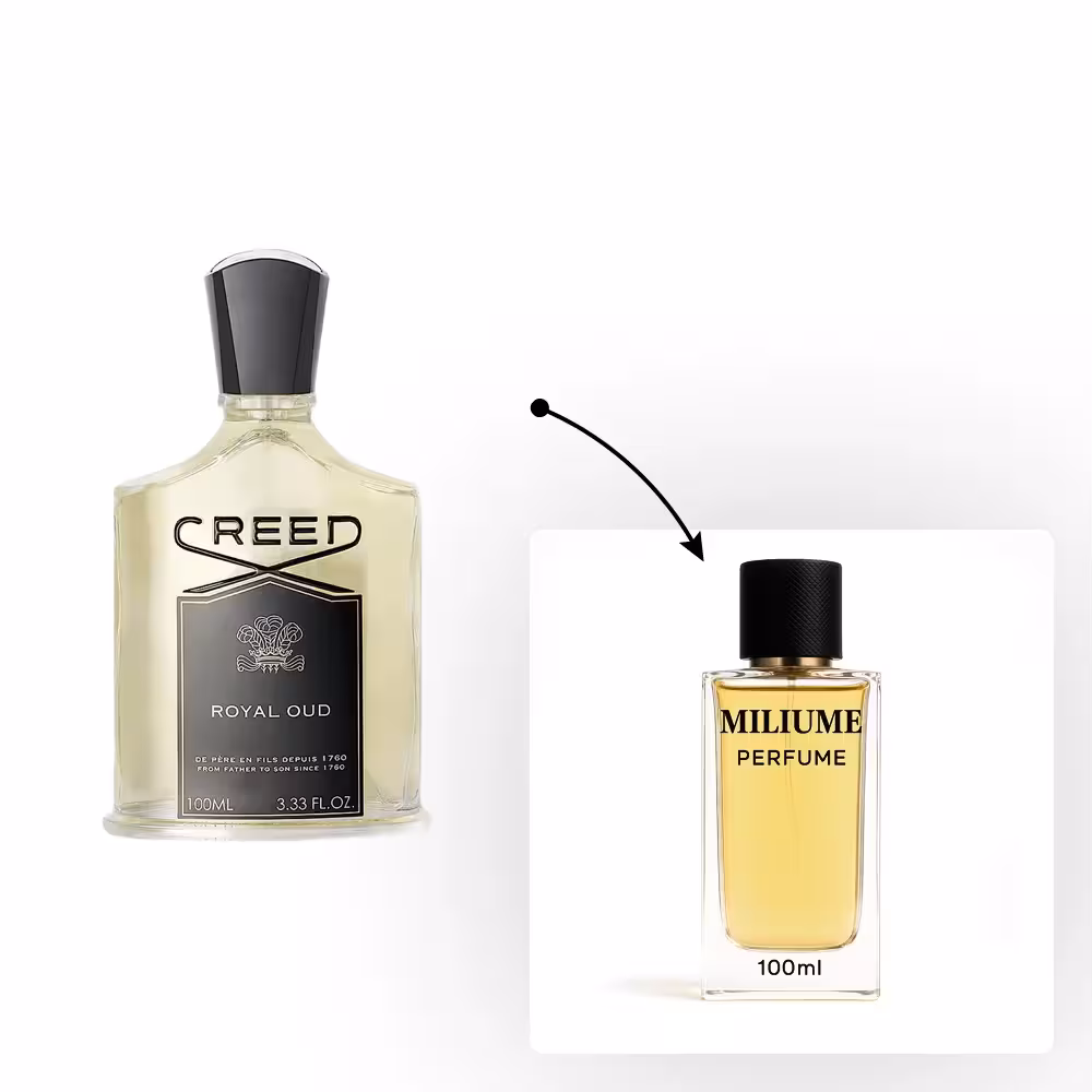 اسانس عطر Creed Royal Oud برند Argeville - کد 1165 - کرید رویال عود 100ML - میلیوم پرفیوم