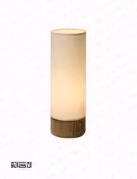 چراغ رومیزی چوبی انگاره مدل بلوط 2