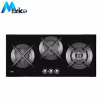 گاز رومیزی کن کد CG8301 سه شعله شیشه