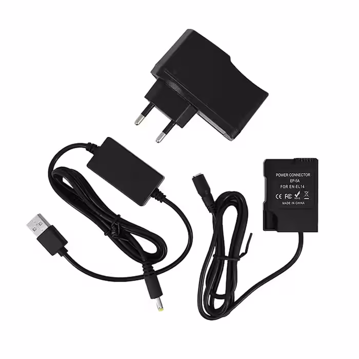 شارژر باتری دوربین نیکون مدل EP-5A EN-EL14 Power bank USB