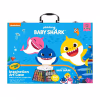 کیف هنری خلاقیت 140 تکه بی‌بی شارک کرایولا Crayola