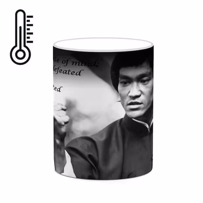 ماگ حرارتی چیتوکالا طرح بروسلی Bruce Lee مدل mgh25354