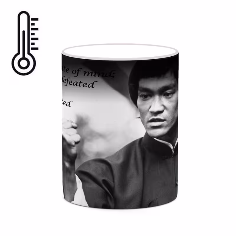 ماگ حرارتی چیتوکالا طرح بروسلی Bruce Lee مدل mgh25354