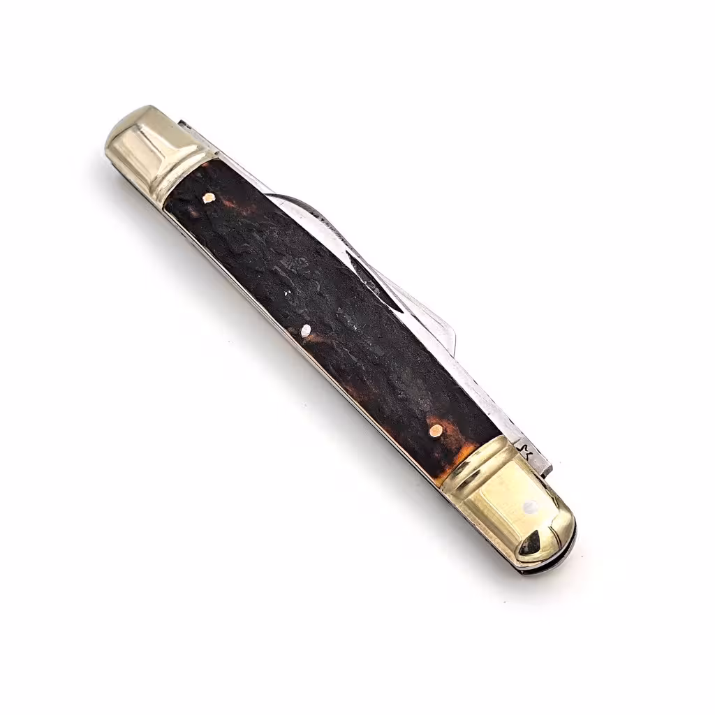 قلمتراش دو  تیغه دسته شاخ گوزن 11/5 سانتی متر / جواد توسلی