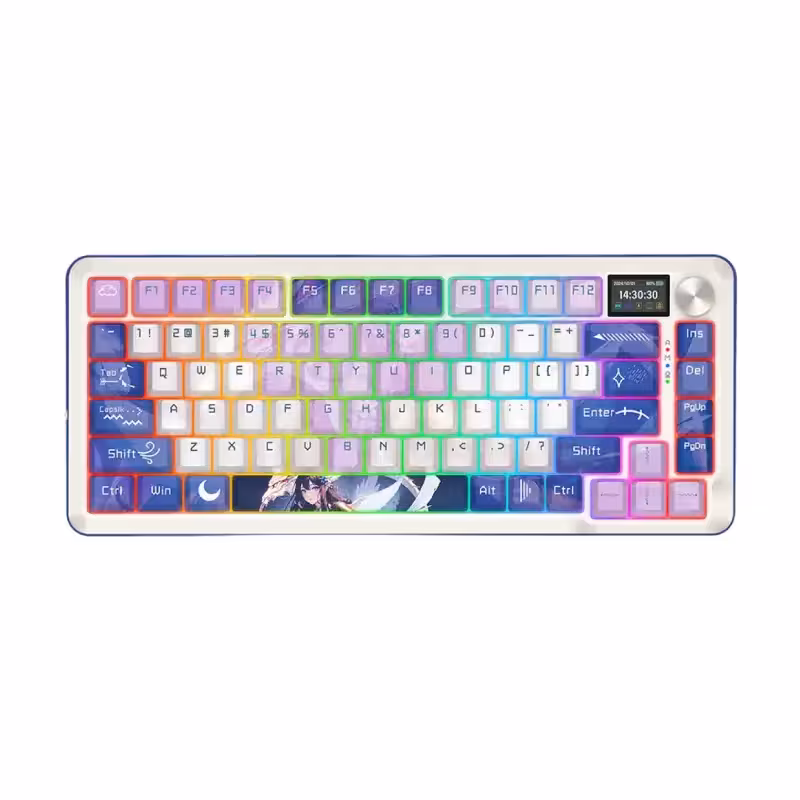 کیبورد بی سیم/باسیم گیمینگ ردراگون FLEKACT K708 AK PRO RGB