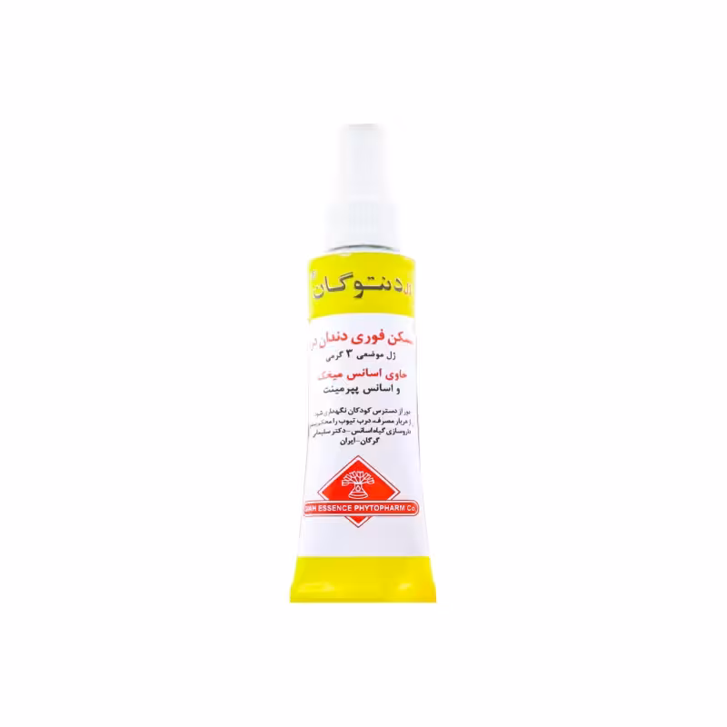 ژل دنتوگان 3 گرمی گیاه اسانس – مسکن درد دندان