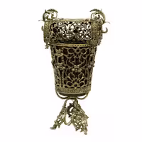 سطل و جا دستمالی برنزی کد 159