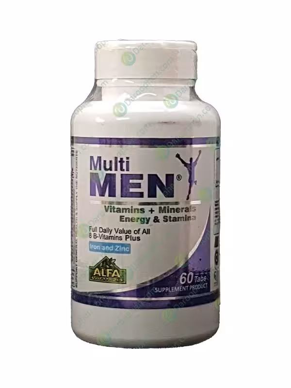 قرص مولتی من آلفا ویتامینز – Alfa Vitamins Multi Men Tabs