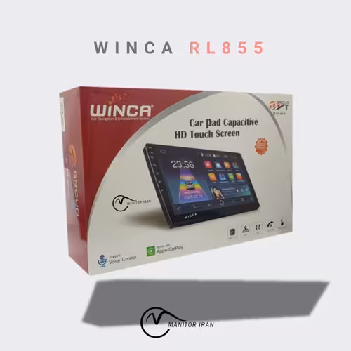 مانیتور مزدا3 برند وینکا 1 32 اپل کارپلی مدل WIN62 همراه با قاب