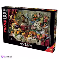 پازل 1000 تکه آناتولین مدل Dutch Still Life کد 1144