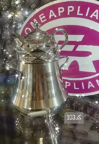 کتری و قوری FR کد 103 دسته استیل